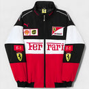 Belezza – Vintage Unisex Ferrari Race Jacket with Authentic Logo & Durable Fit-1